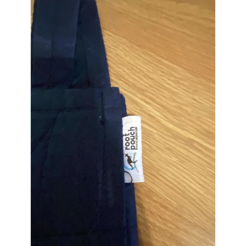 Root Pouch Grow Bag 3 Gallon Fabric Planting Container Navy Blue With‎ Handles